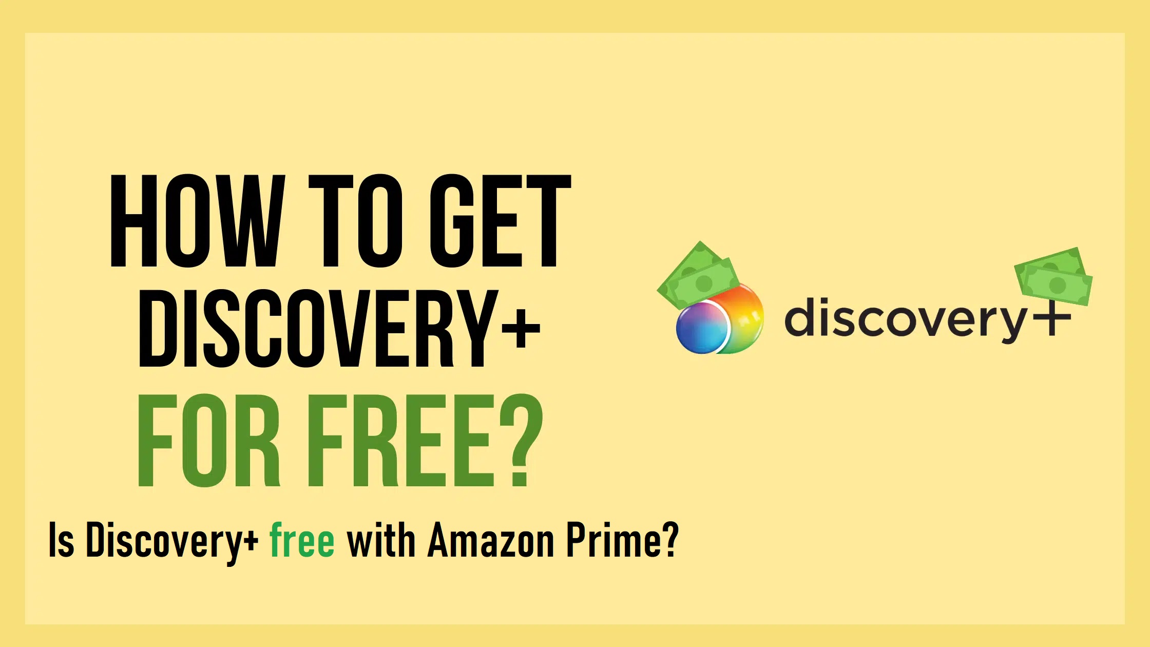 Discovery plus for free