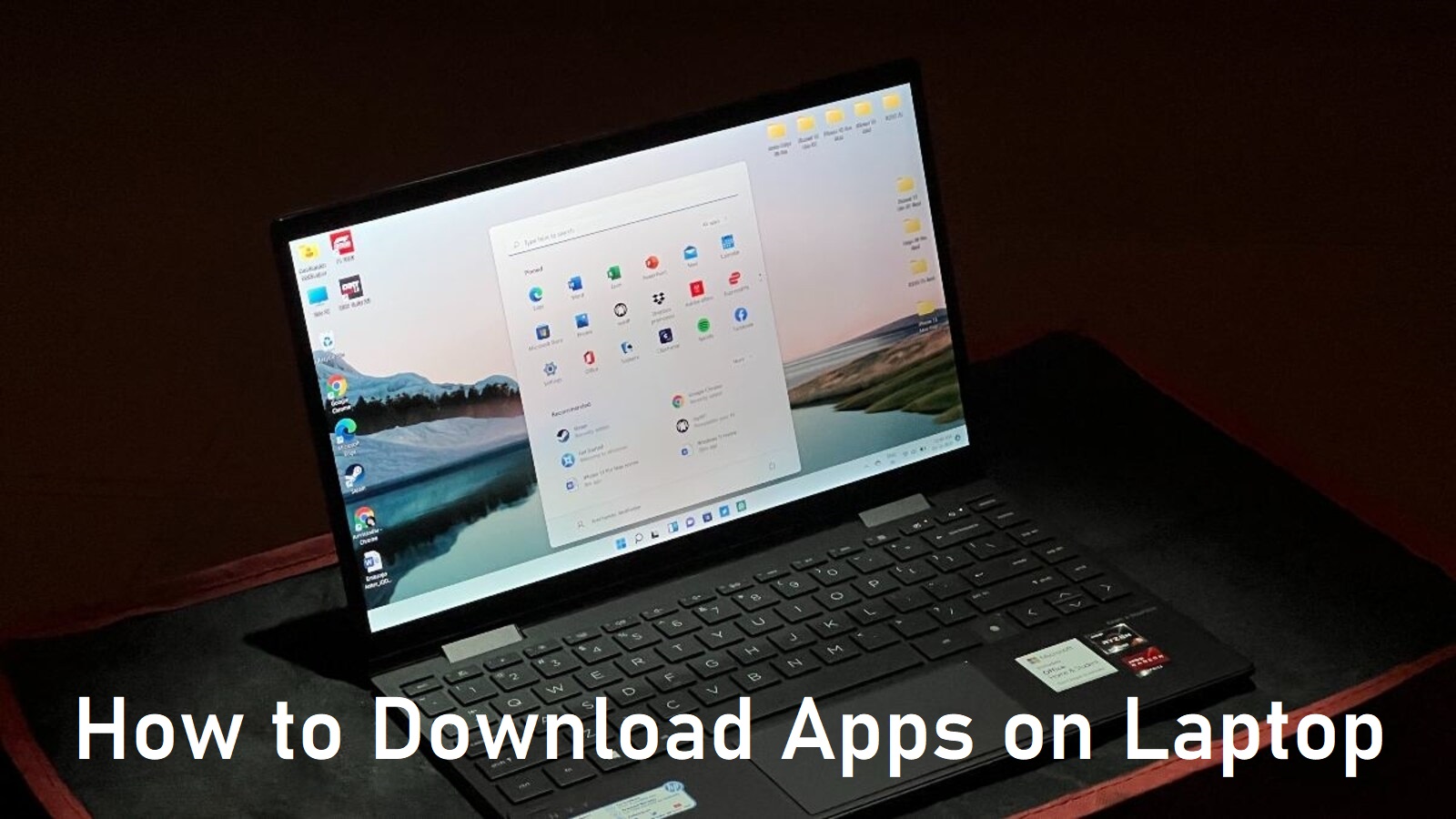 How to Download Apps on laptop