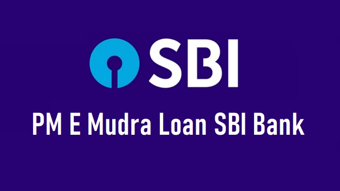 PM E Mudra Loan SBI Bank