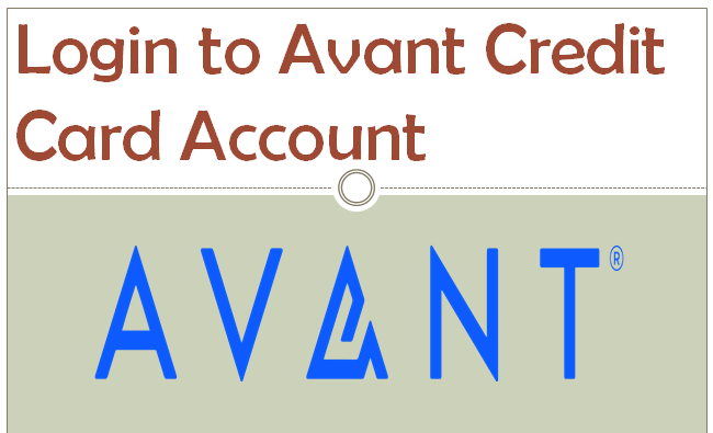 Avant Credit Card Login