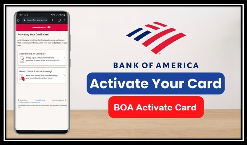 BOA Activate card