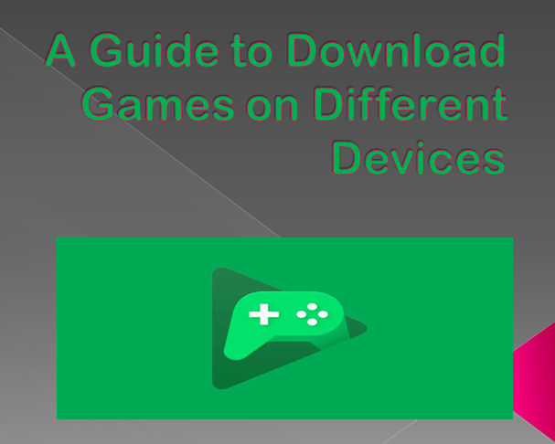 Download Games on Different Devices