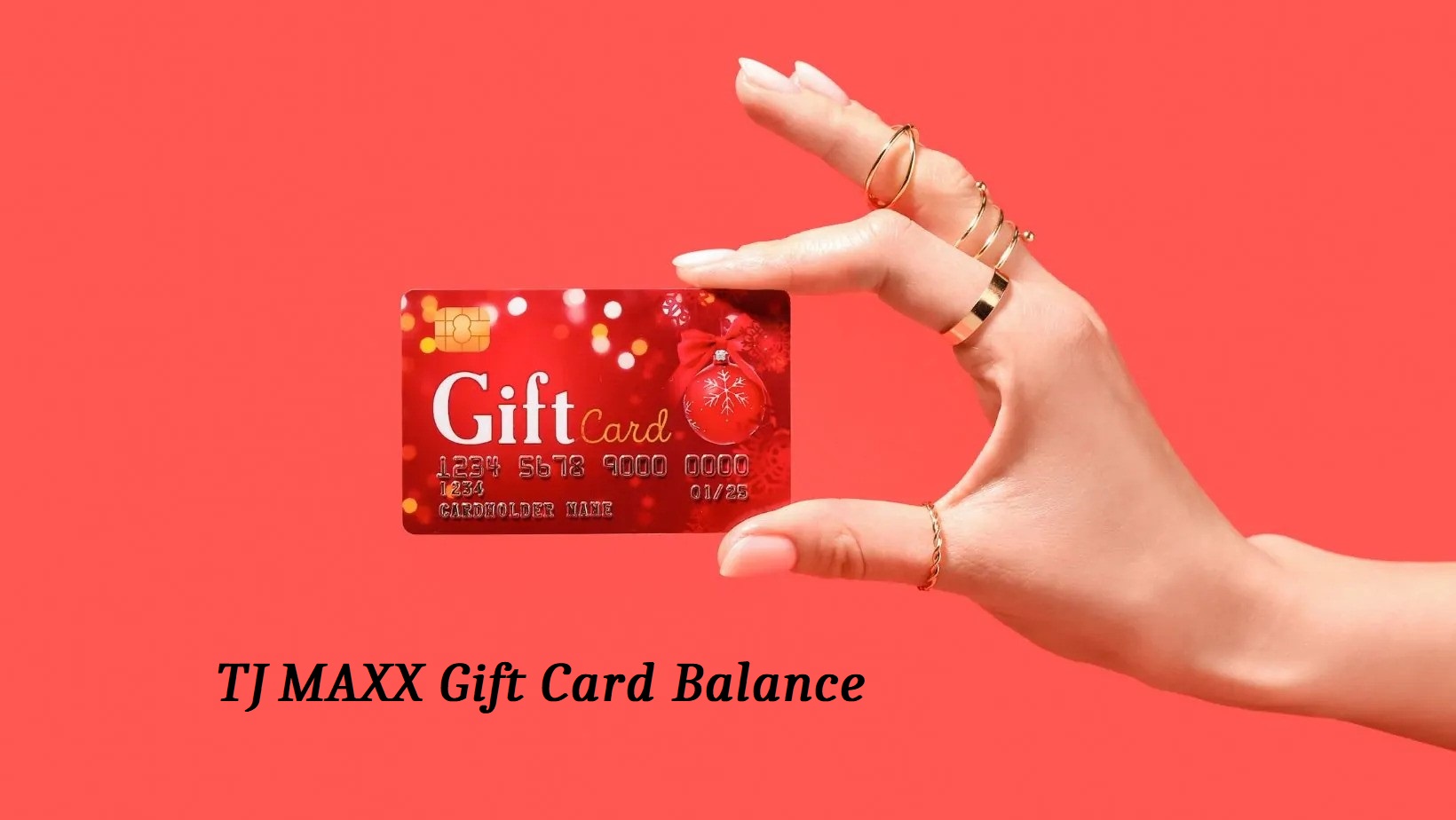 TJ MAXX Gift Card Balance