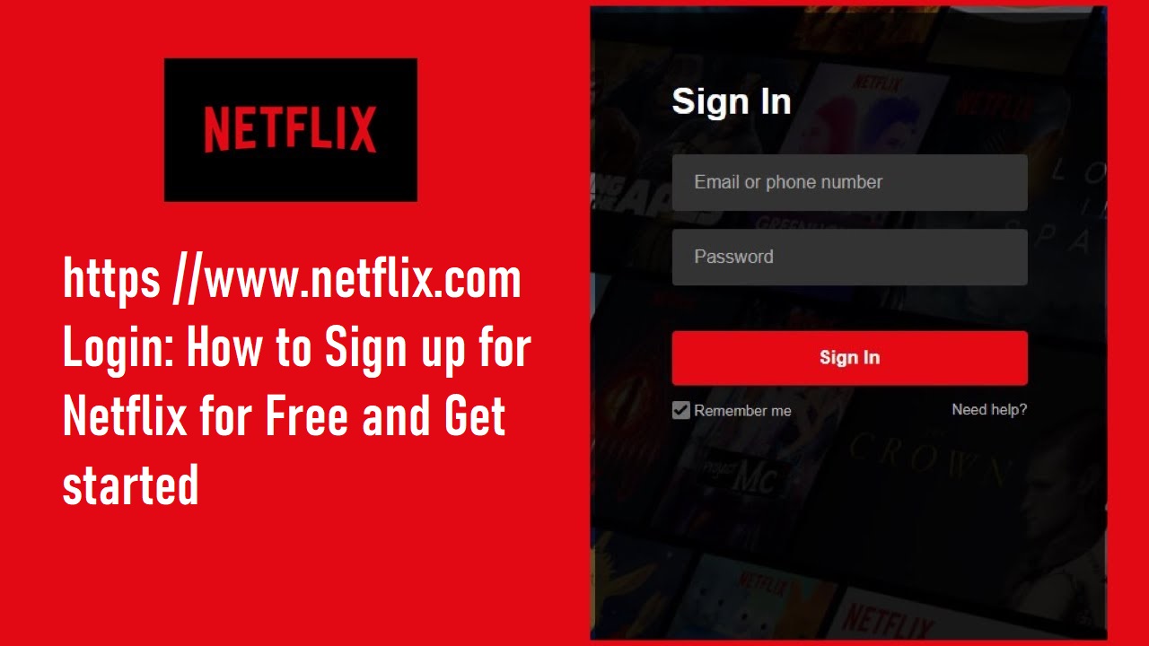 https www.netflix.com Login