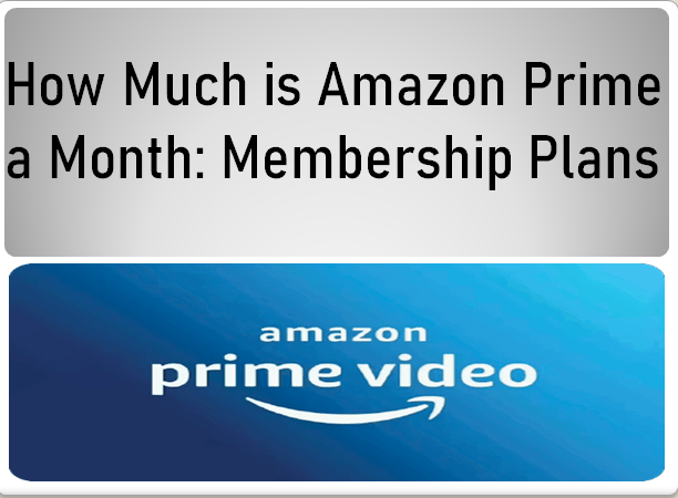 how much is Amazon Prime a month