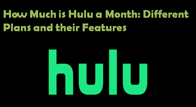 how much is Hulu a Month