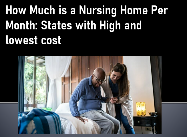 how much is a nursing home per month